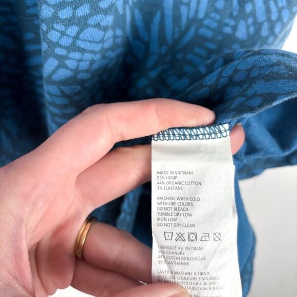 NWT Prana June Lake Blue Waters Shadow Sleeveless Dress - Picture 8 of 8